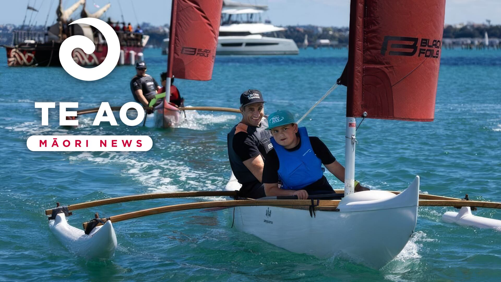 Black Foils and Te Toki Voyage launch Te Hau Wawara to get rangatahi sailing